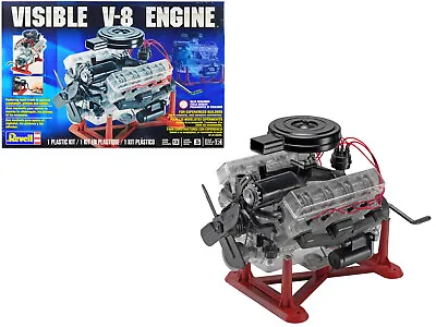 Level 5 Model Kit Visible V-8 Engine 1/4 Scale Model By Revell • $245.78