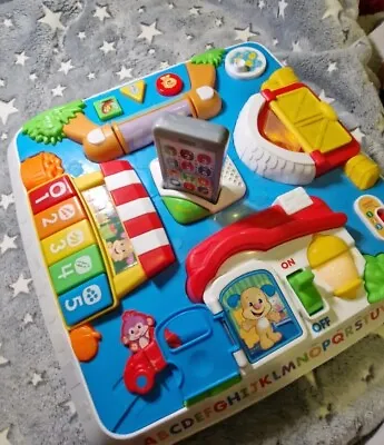 Fisher Price Laugh And Learn Activity Table- Working Order- But Missing Phone • £24.99