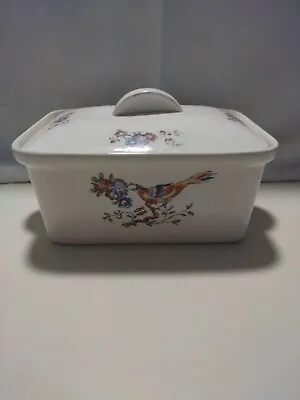 Vintage Norsk Egersund Norway Rectangular Ceramic Lidded Casserole/Serving Dish • £48.20