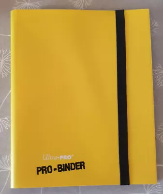 Ultra PRO PRO-Binder 9-pocket 360 Cards YELLOW [Pokemon/MTG/Yu-Gi-Oh!] • £12.95