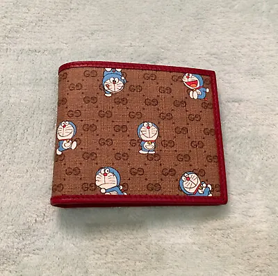 GUCCI X Doraemon Bi-fold Wallet.Chinese New Year Of The Ox.Limited Ed.Brand New • £987.09