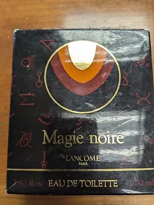 Vintage Magie Noire Lancome 3.4oz Eau De Toilette Original Formula • $235