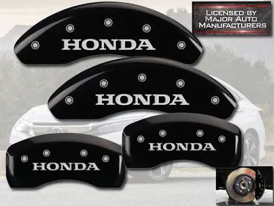 2006-2015  Honda  Civic EX Si 1.8 Front Rear Black MGP Brake Disc Caliper Covers • $289