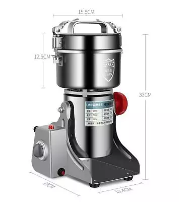 800g Electric Grain Grinder Coffee Bean Nuts Mill Grinding Machine Kitchen  • $167.99