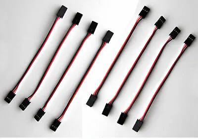 £4.39 • Buy 8 X 15cm 150mm Male To Male Servo Leads Cables
