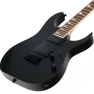 Ibanez Gio Rg121dx Bkf Electric Guitar - Black Flat Finish - Grg121dx-bkf • $419