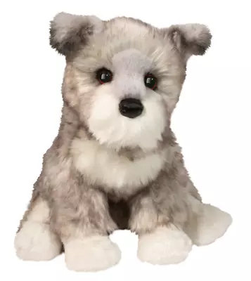 Arnold 16  Miniature Schnauzer Douglas Plush Stuffed Animal Dog Pup Terrier • $34.50