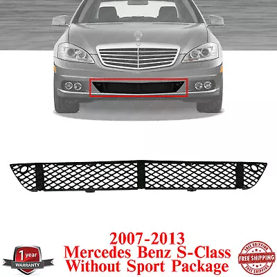 Front Bumper Grille Black For 2007-2013 Mercedes Benz S-Class • $48.52