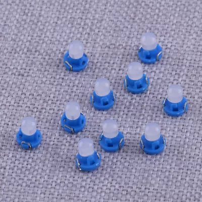 10pcs T3 Neo Wedge Car LED Bulbs Cluster Instrument Dash Climate Base Lights • $8.30