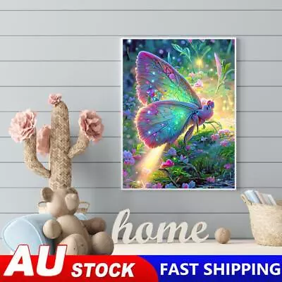 5D DIY Full Round Drill Diamond Painting Butterfly Kit Home Decoration Art Craft • $11.19