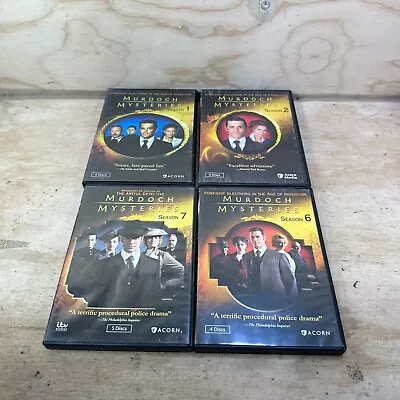 Lot Murdoch Murder Mysteries DVDs Seasons 1 2 6 7 • $19.99