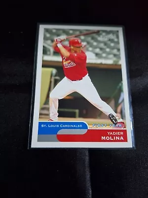 2004 Topps Bazooka Rookie Sp #275 Yadier Molina Batting Rc St. Louis Cardinals • $0.99