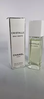 CHANEL CRISTALLE EAU VERTE Eau De Parfum 100ml Read Discreption Rare Fragrance • £120