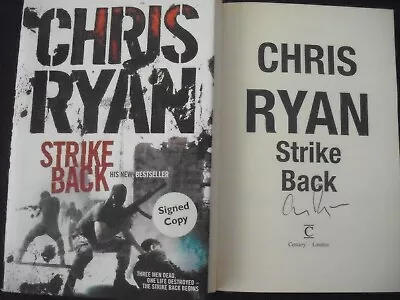 £4.99 • Buy Strike Back Book - Signed Chris Ryan