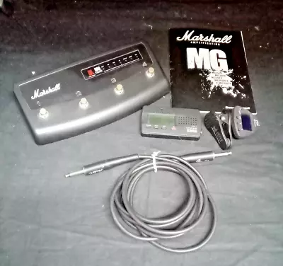 Marshall Guitar Pedals And 2 Tuners - 1 Korg • £8