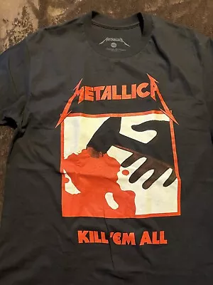 METALLICA Kill ‘em All Debut Album Tshirt Size Medium Megadeth Burton Master • $0.99