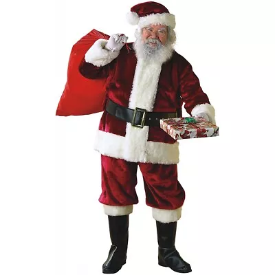 Santa Claus Suit Adult Christmas Costume Fancy Dress • $35.70