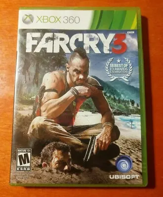 $8 • Buy Far Cry 3 Microsoft Xbox 360 Ubisoft Havok Adobe Flash Dolby Digital Mature