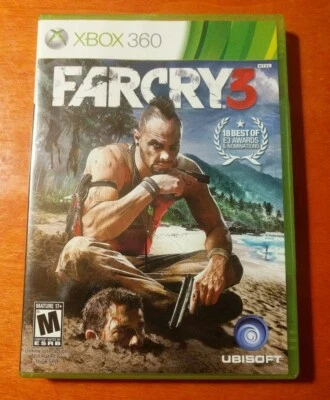 $8 • Buy Far Cry 3 Microsoft Xbox 360 Ubisoft Havok Adobe Flash Dolby Digital Mature