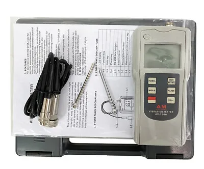 Digital Vibration Meter Vibrometer Analyzer Datalogger Measurement • $303.35