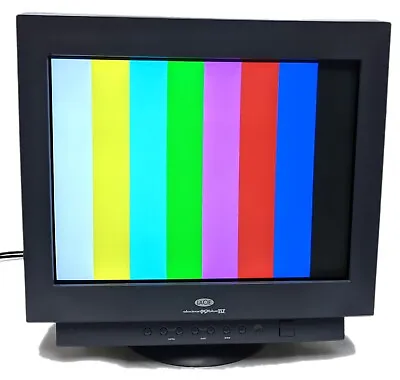 LaCie Electron 19 Blue IV CRT Color Display Monitor N2901 W/ Hood - Working READ • $839.99