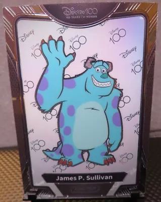 Sulley Monsters Inc Official Disney Base Card KAKAWOW Phantom 100 NM Collectible • $10.99