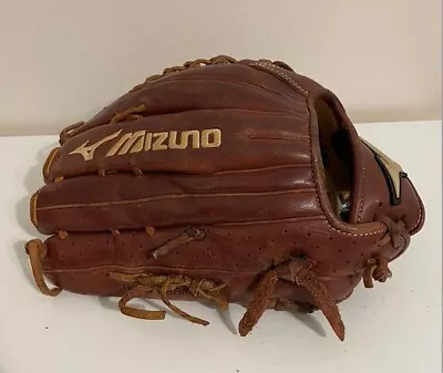 Mizuno Prime Elite Outfield Baseball Glove (12.75 ) Maroon/Brown {Barely Used}  • $120