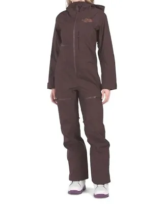 $240 • Buy New Womens North Face Beatty Ski Suit Snow Suit Root Brown Size Medium MSRP $549