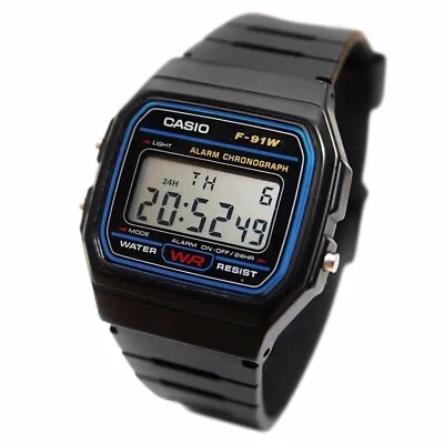 Casio Classic Digital Watch F-91W Unisex Retro Vintage AU Stock • $15.99