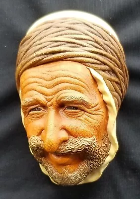 Vintage Bossons  Persian  1964 Chalkware Head England Figurine Wall Collectible • $18.88