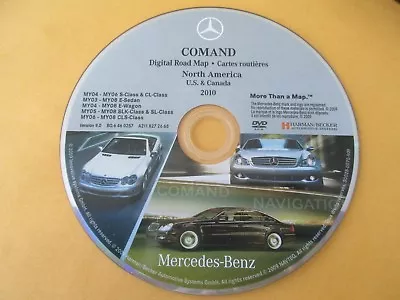 03 04 05 06 07 08 Mercedes S E Slk Cls Class Navigation Dvd  A211 827 26 Ver 9.0 • $54.95