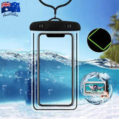 Waterproof Case Bag Underwater Pouch Float Dry Cover For IPhone 14 13 12 Pro Max • $8.98