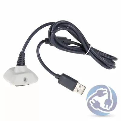 USB Charger Play And Charge Cable Cord For Xbox 360 Wireless Controller White • $6.49