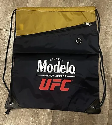 Modelo Cerveza Beer UFC Drawstring Bag Navy Blue New Backpack • $15