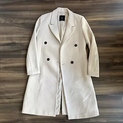 MANGO MNG Ivory Over Coat Size N • $35