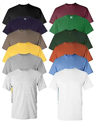 Gildan Men's Heavy Cotton Tee Bulk (Pack Of 12) Assorted Mixed Colors Small-5XL • $84.58