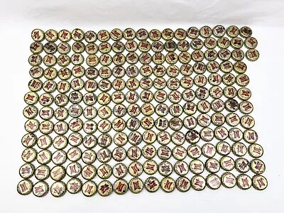 Lot Of 195 Used Miller High Life Beer Bottle Caps Twist Off Arts Crafts Upcycle • $10