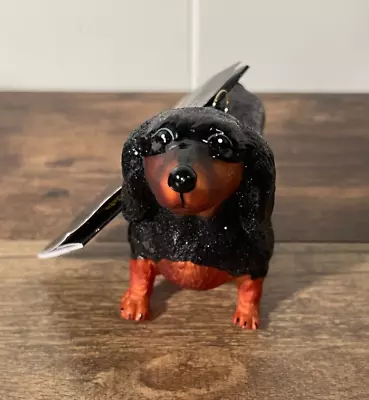 Robert Stanley Home Collection Blown Glass Dachshund Dog Ornament New • $13.95