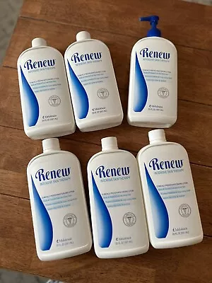 Melaleuca Renew Intensive Skin Therapy Lotion 20 Oz (6 - 20oz Lotions) W/ 1 Pump • $225