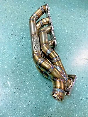 S2000 Turbo Manifold T3/T4 F22C/F20C Straightline Motorsports Version2 • $1350