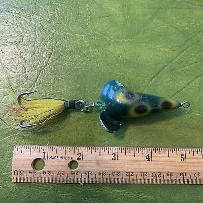 Vintage Early Mister Twister Top Prop Bullfrog Fishing Lure Tackle Bait • $17