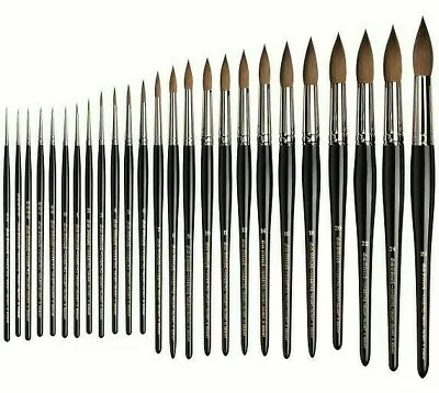 Da Vinci Maestro Kolinsky Sable Series 10 Rounds. Artists Watercolour Brush. • £12.99