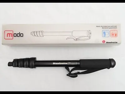 Manfrotto 790b Five Section Aluminium Monopod With Attached Hand Strap  • £25