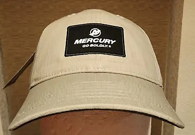 Mercury Outboards Parts New Grey   Patch   Mercury Ripstop   Cap - Hat   • $28.95