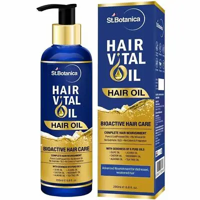 £25.60 • Buy StBotanica Hair Vital Bioactive (6 Pure Oils In 1) Oil 200ml