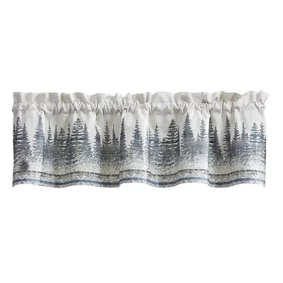 1 Into The Woods Country Cabin Cotton Unlined Valance 60  X 14  • $34.95