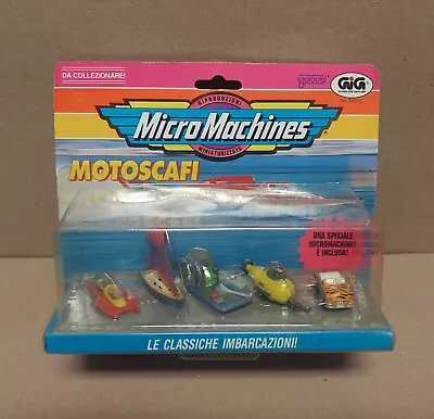 Micro Machines Classic Cruisin' Boats #3 Submarine New GALOOB 1992 Italian • $27