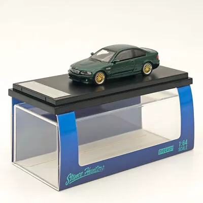 1/64 Stance Hunters BMW E46 M3 Green With BBS Wheels Diecast Models Collection • $50.60