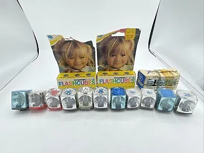 Vintage Lot Of 20 Sylvania Westinghouse GE Hi-Power Flashcubes (Flash Cubes) • $24.95