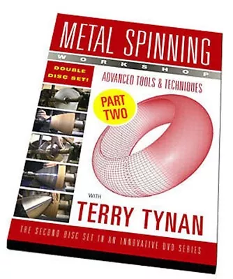 PART TWO Metal Spinning DVDs Training Video Spun Metal Lessons Lathe Training • £24.99